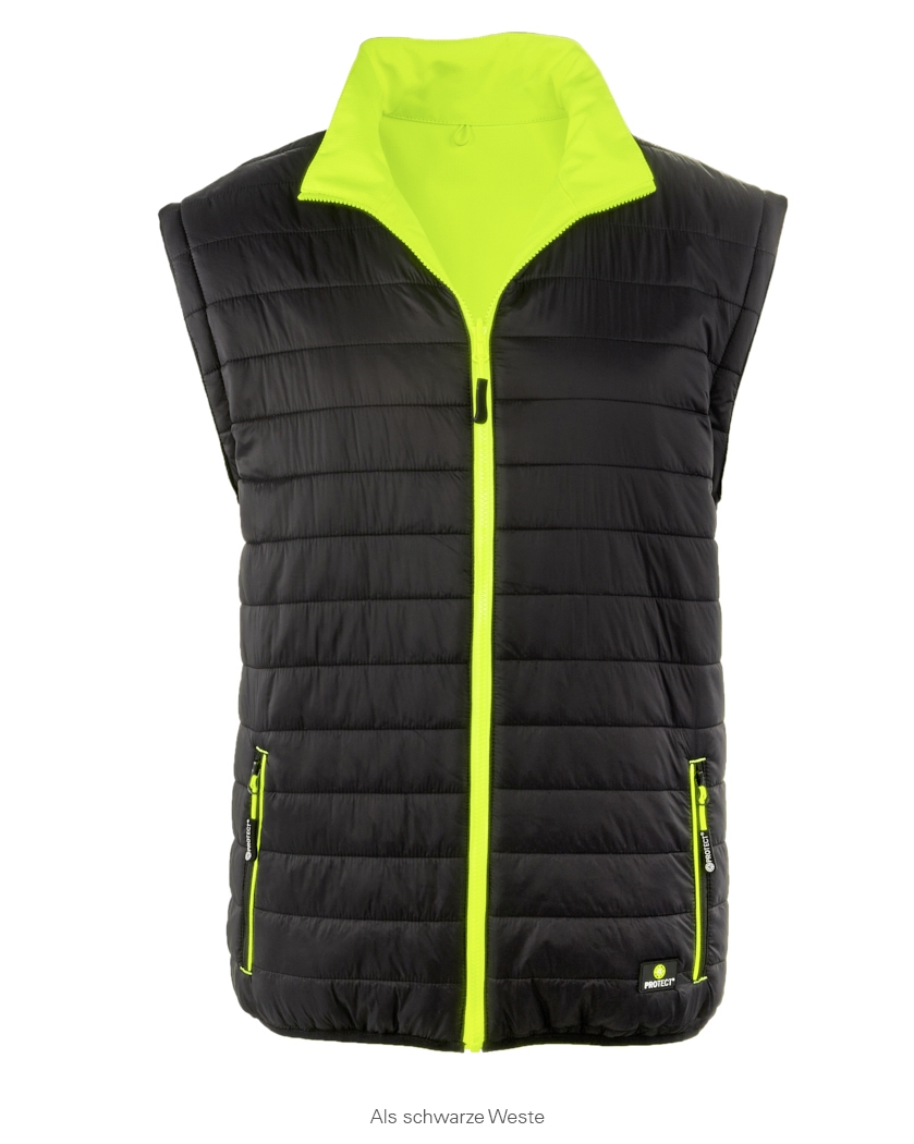 4PROTECT® Warnschutz-Softshellwendejacke RENO