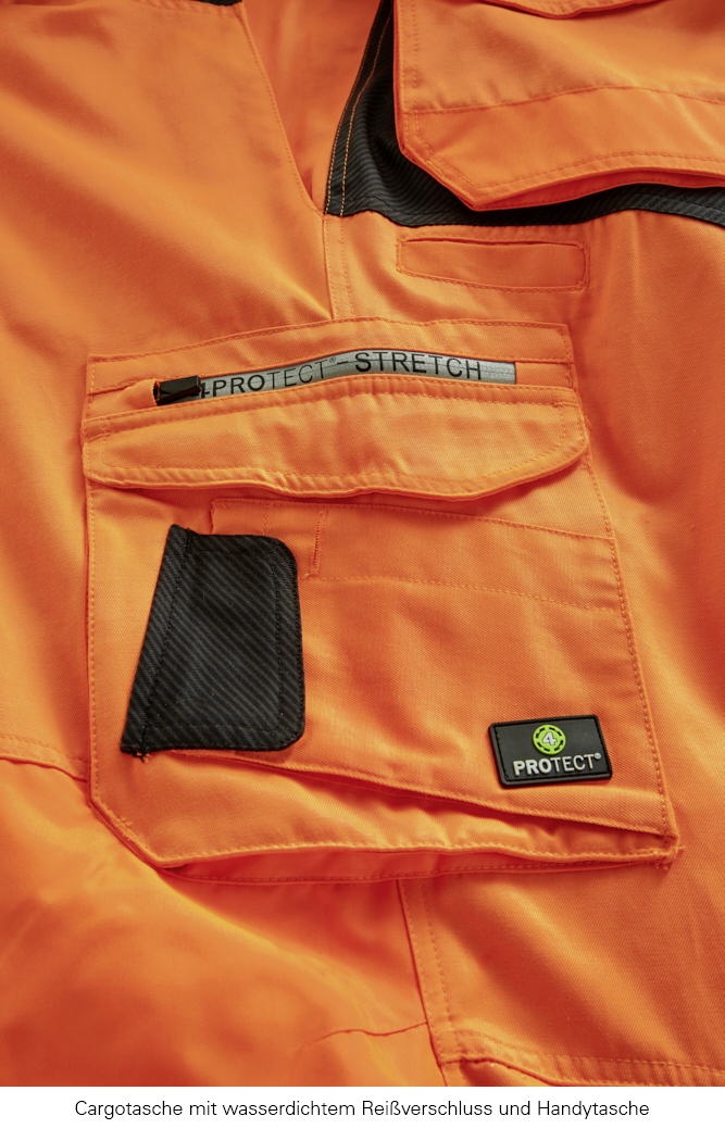4PROTECT® Warnschutz-Latzhose ALABAMA
