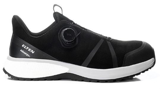 Elten TAIFUN BOA black low 724901 S3S Halbschuhe