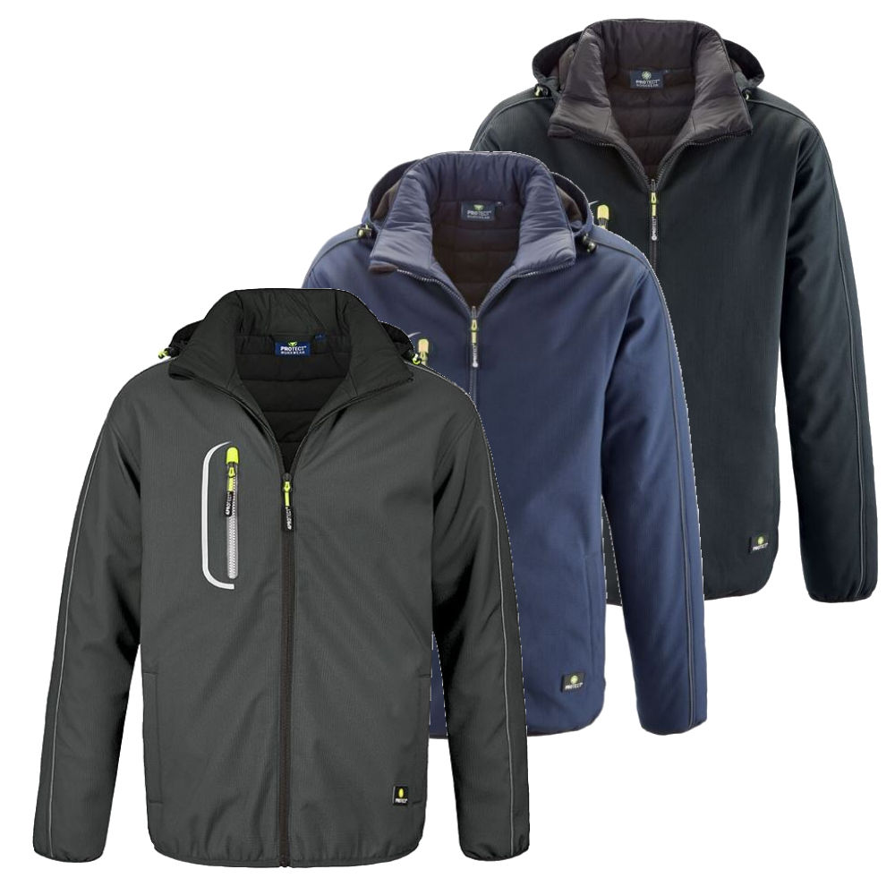  4-Protect Softshell Winterjacke Knoxville
