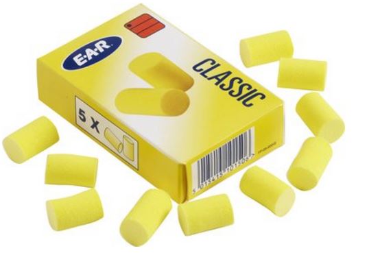 EAR Gehörschutzstöpsel Classic II, 5 Paar Pack